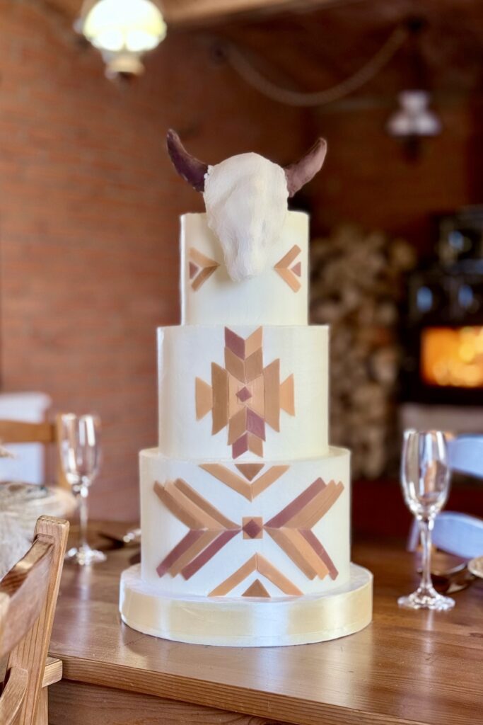 Svatební dort model 21